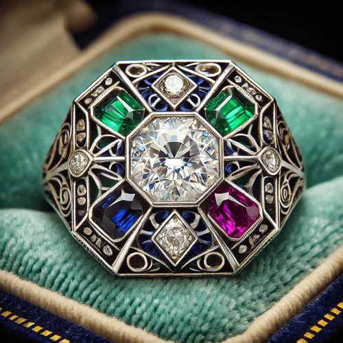 Discovering the Timeless Charm of Art Deco Rings - Syzjewelry
