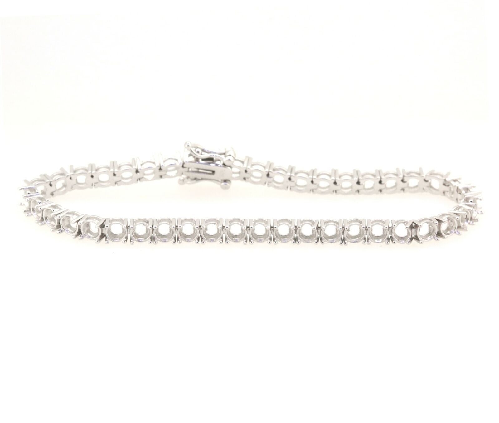 10K-Gold-Tennis-Bracelet-Settings Syzjewelry