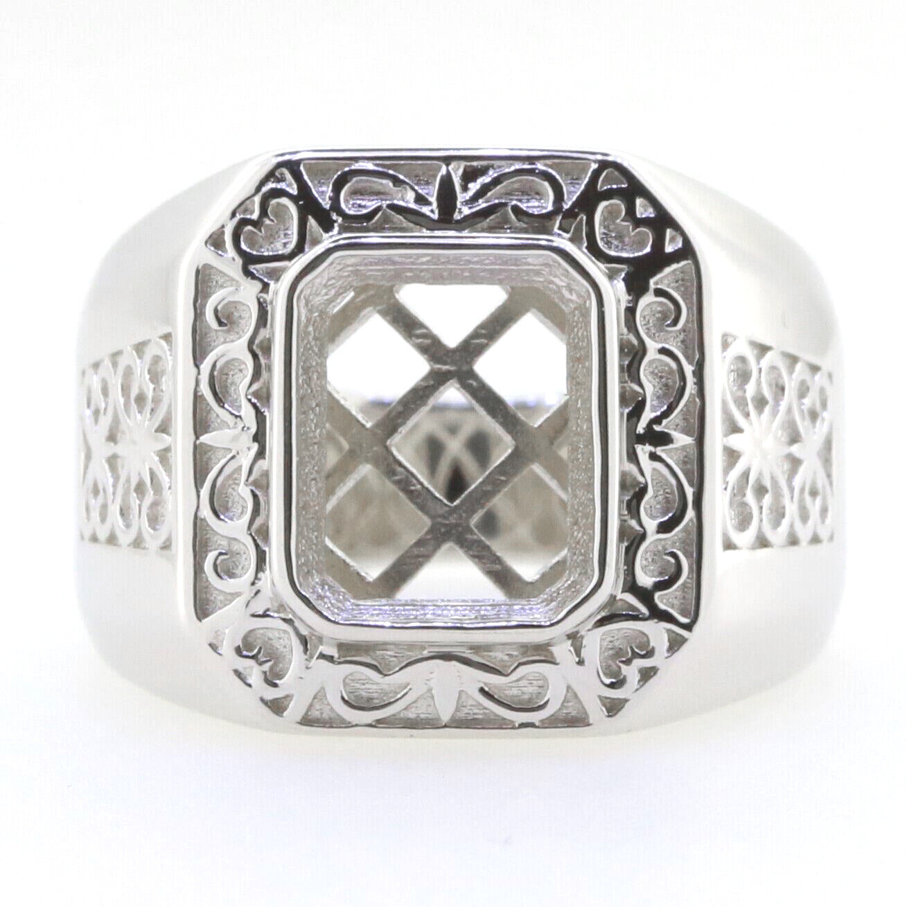 Bezel-Ring-Settings Syzjewelry