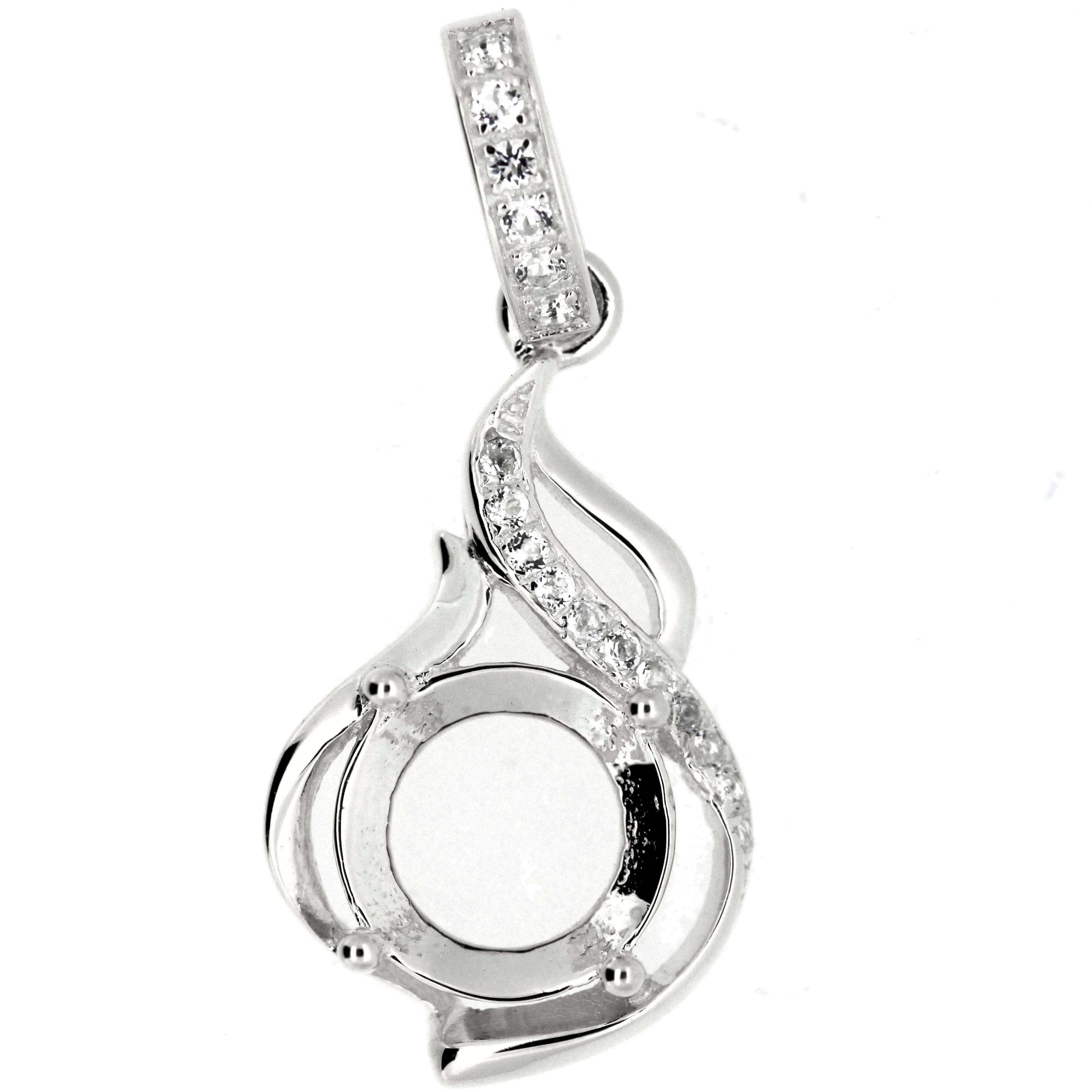 Semi Mount Pendant Settings - Syzjewelry