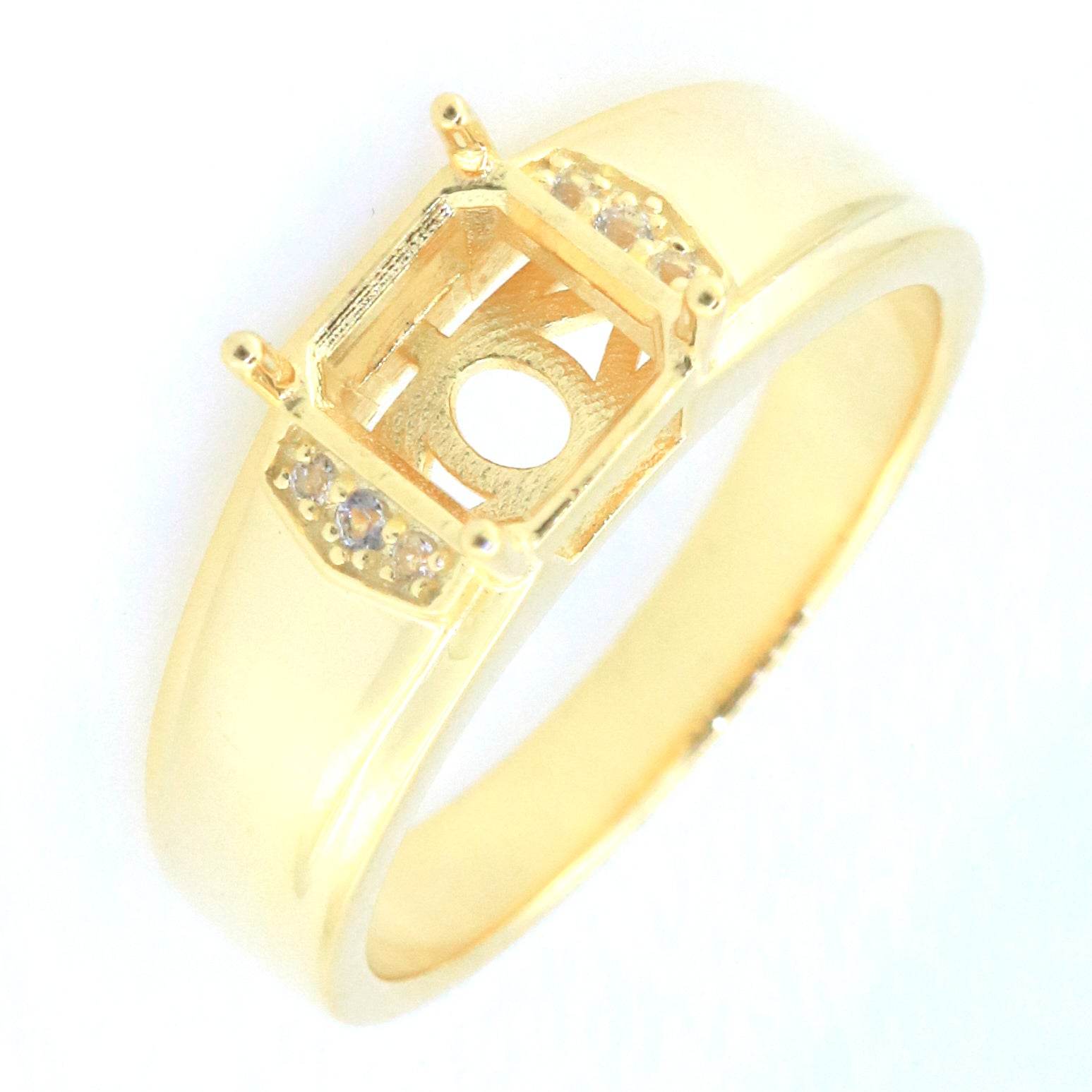 Mens's Diamond Ring Settings - Syzjewelry