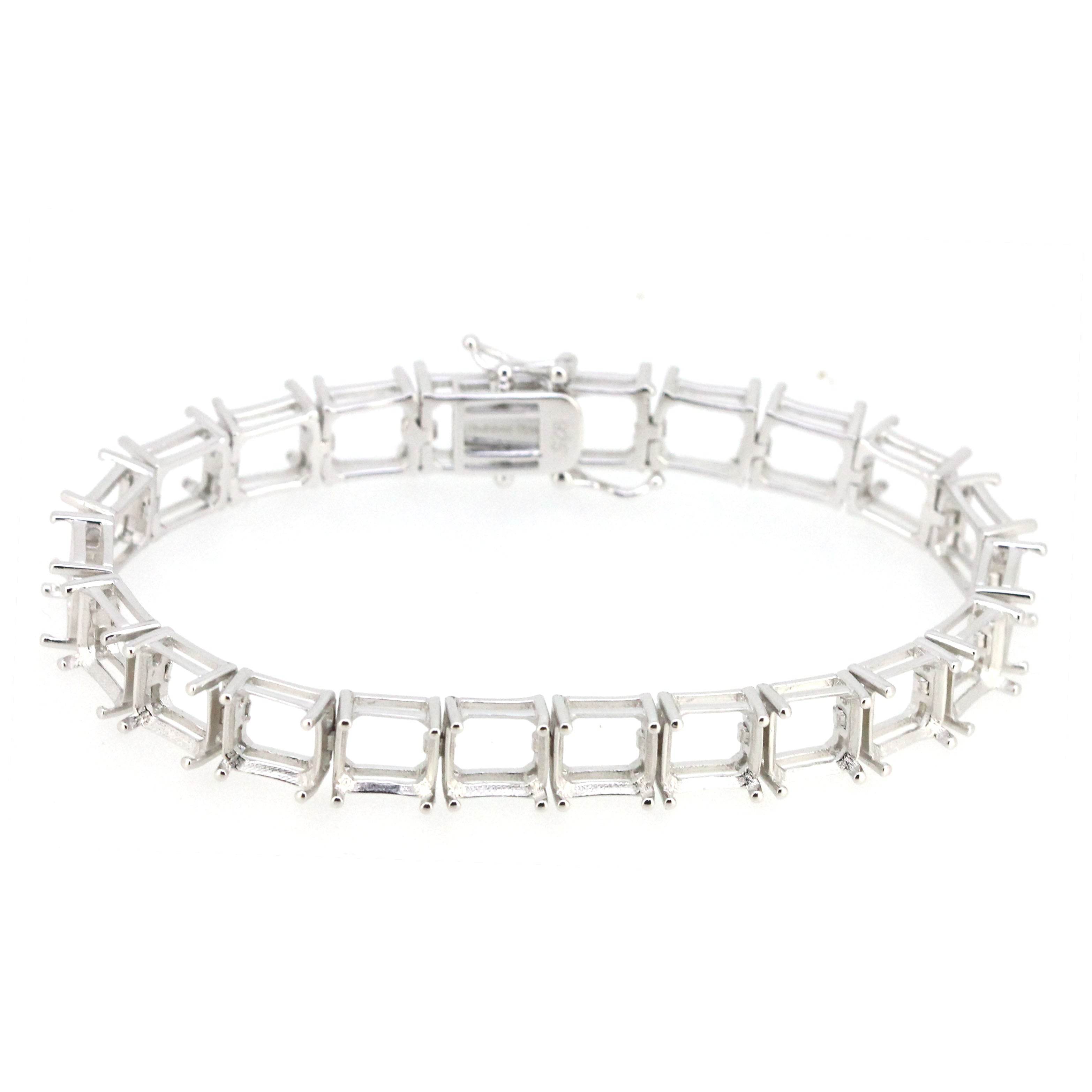 Tennis bracelet mountings - Syzjewelry