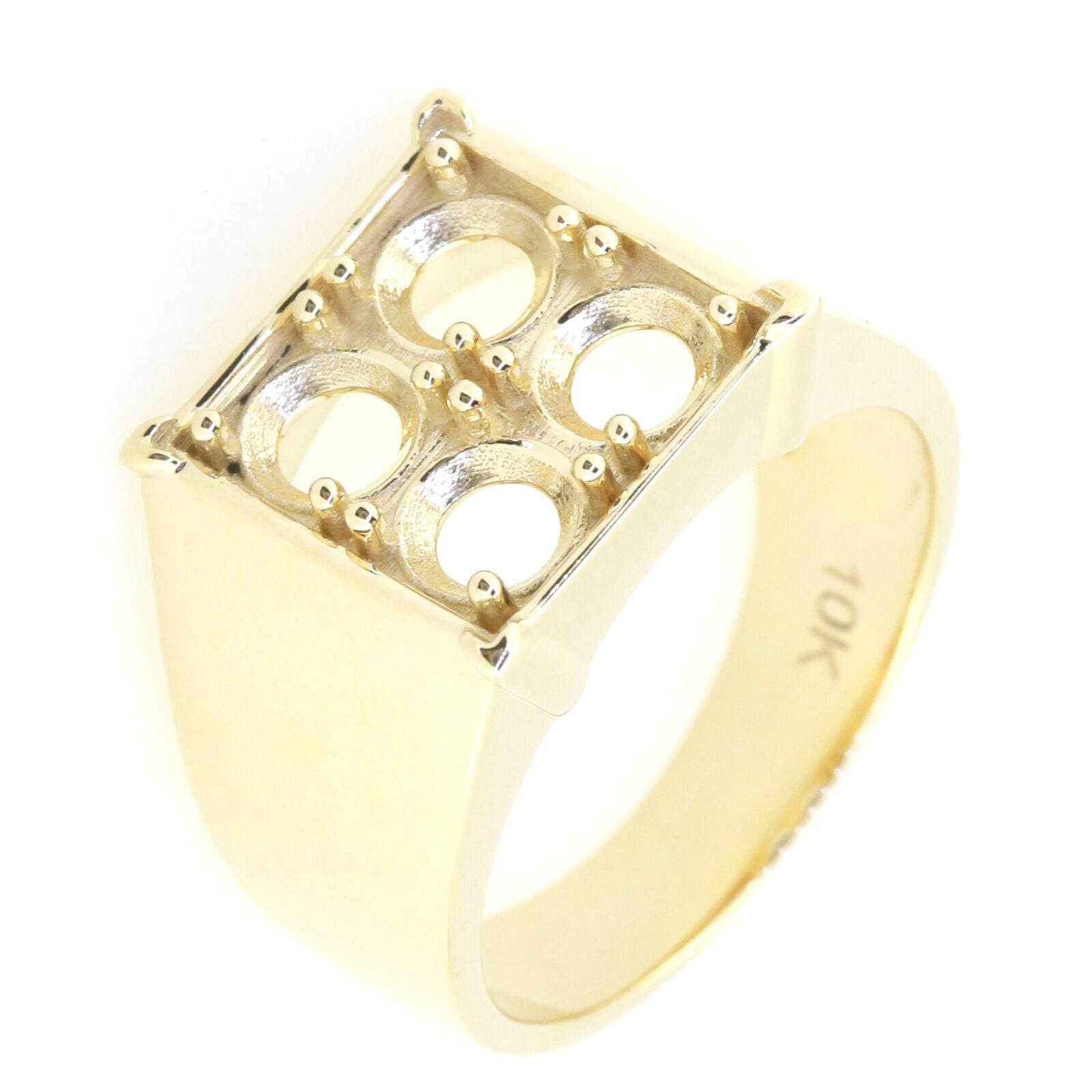 14K-Gold-Men-s-Ring-Setting Syzjewelry