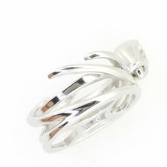 Sterling Silver Semi Mount Pendant Setting Oval OV 11x9mm Syzjewelry