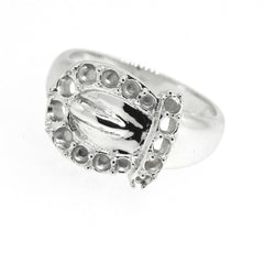 Sterling Silver Semi Mount Ring Setting Round Cut Rd 3, 2.5 & 2mm Syzjewelry