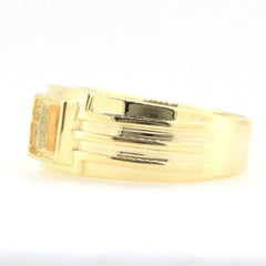 Men's Sterling Silver Semi Mount Ring Setting Princess SQ 6.5X6.5mm - Syzjewelry