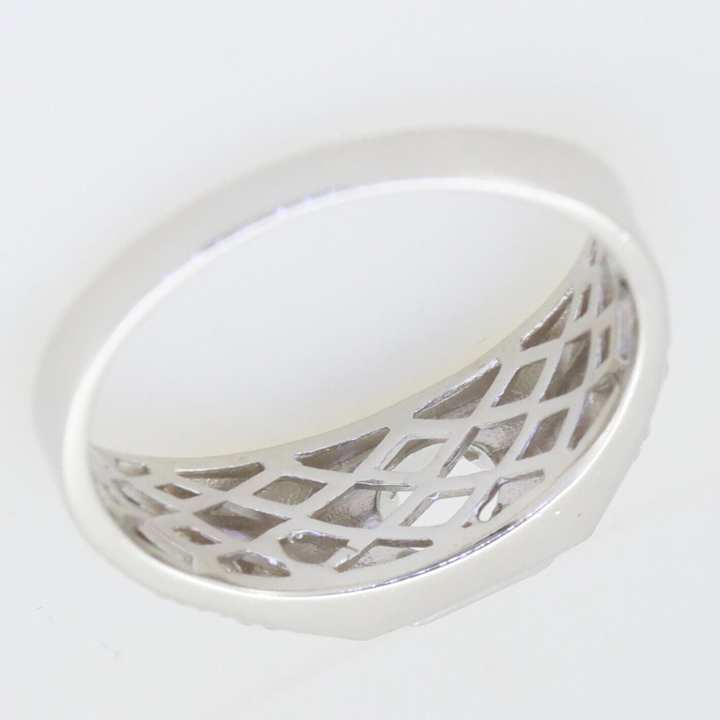 Men's 18K Gold Semi Mount Ring Setting Round RD 6x6mm Unisex Ring Syzjewelry