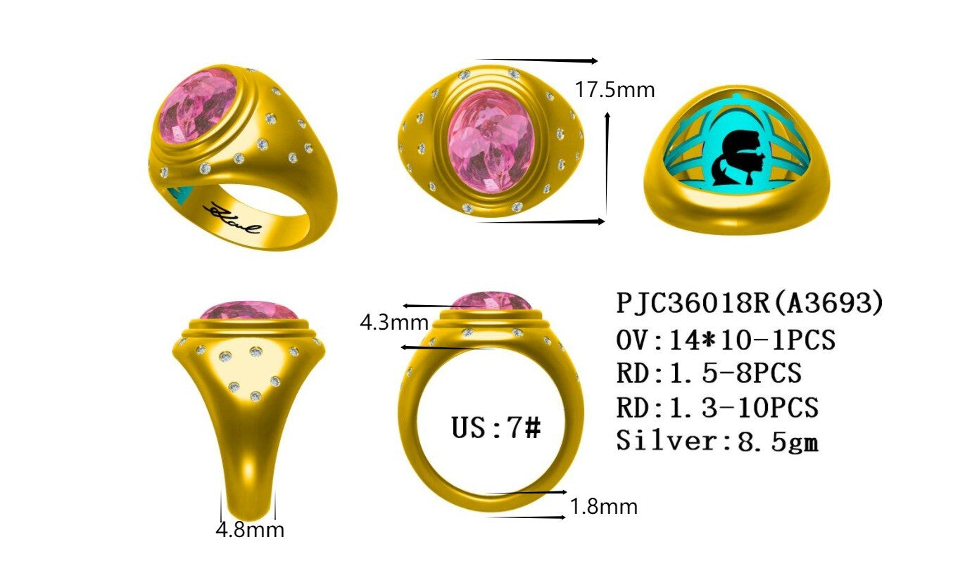 Sterling Silver Semi Mount Ring Setting Oval OV 14x10mm Syzjewelry