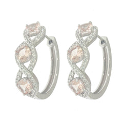 Sterling Silver Semi Mount Earrings Setting Cabochon CU 5x5mm Syzjewelry