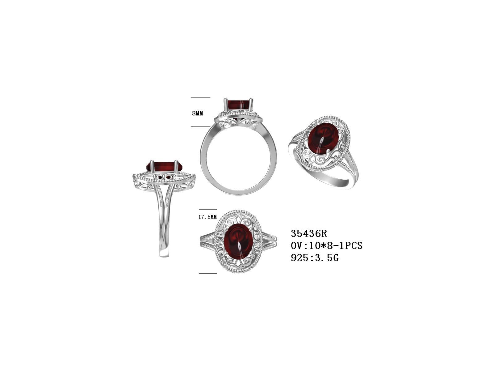 Sterling Silver Semi Mount Ring Setting Oval OV 10x8mm Syzjewelry