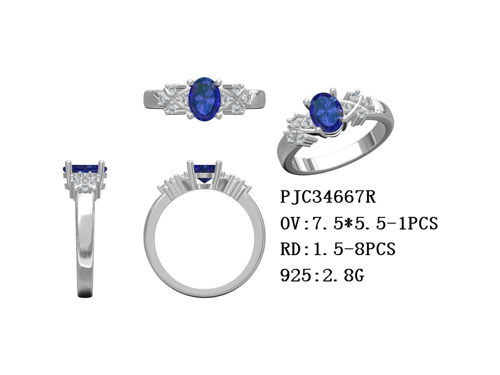 Sterling Silver Semi Mount Ring Setting Oval OV 7.5x5.5mm Syzjewelry