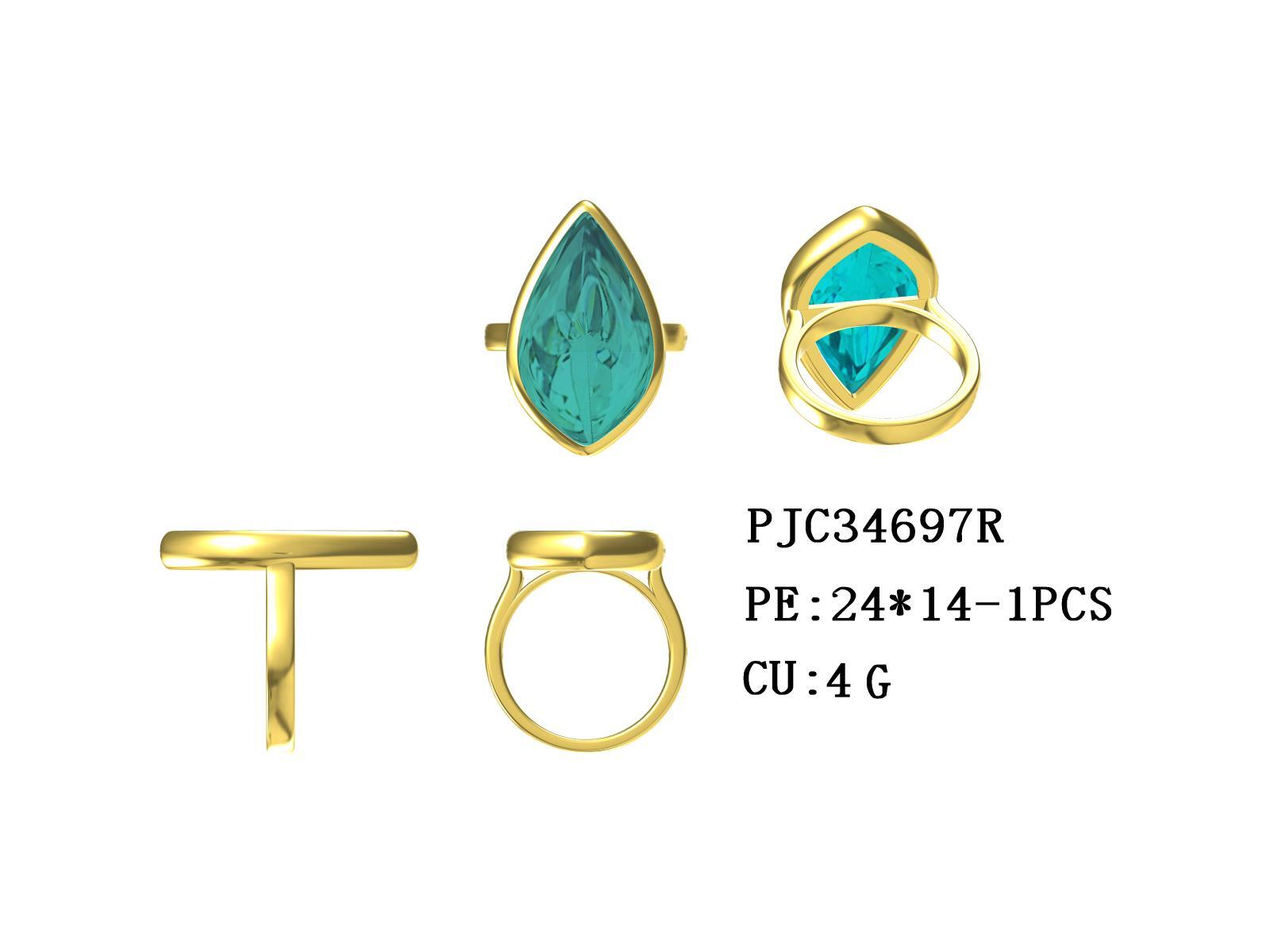 Sterling Silver Semi Mount Ring Setting PEAR PE 24x14mm Syzjewelry