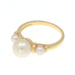 Sterling Silver Semi Mount Ring Setting Round RD 9x9mm Round RD 4x5mm (3 stone) Syzjewelry