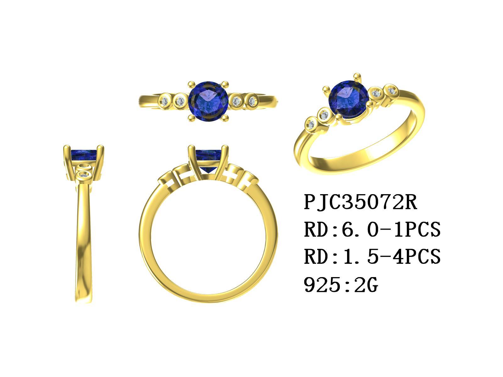 Sterling Silver Semi Mount Ring Setting Round RD 6x6mm 1.5x1.5mm Syzjewelry