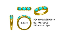 Sterling Silver Semi Mount Ring Setting Oval OV 7x5mm Syzjewelry