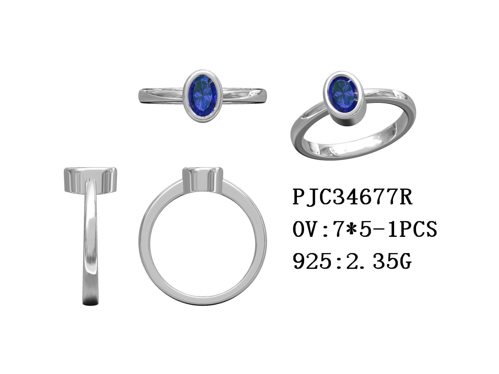 Sterling Silver Semi Mount Ring Setting Oval OV 7x5mm Syzjewelry