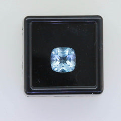 2.5 Carat Sky Blue Topaz Cushion CU 8x8mm Loose Gemstone - Syzjewelry