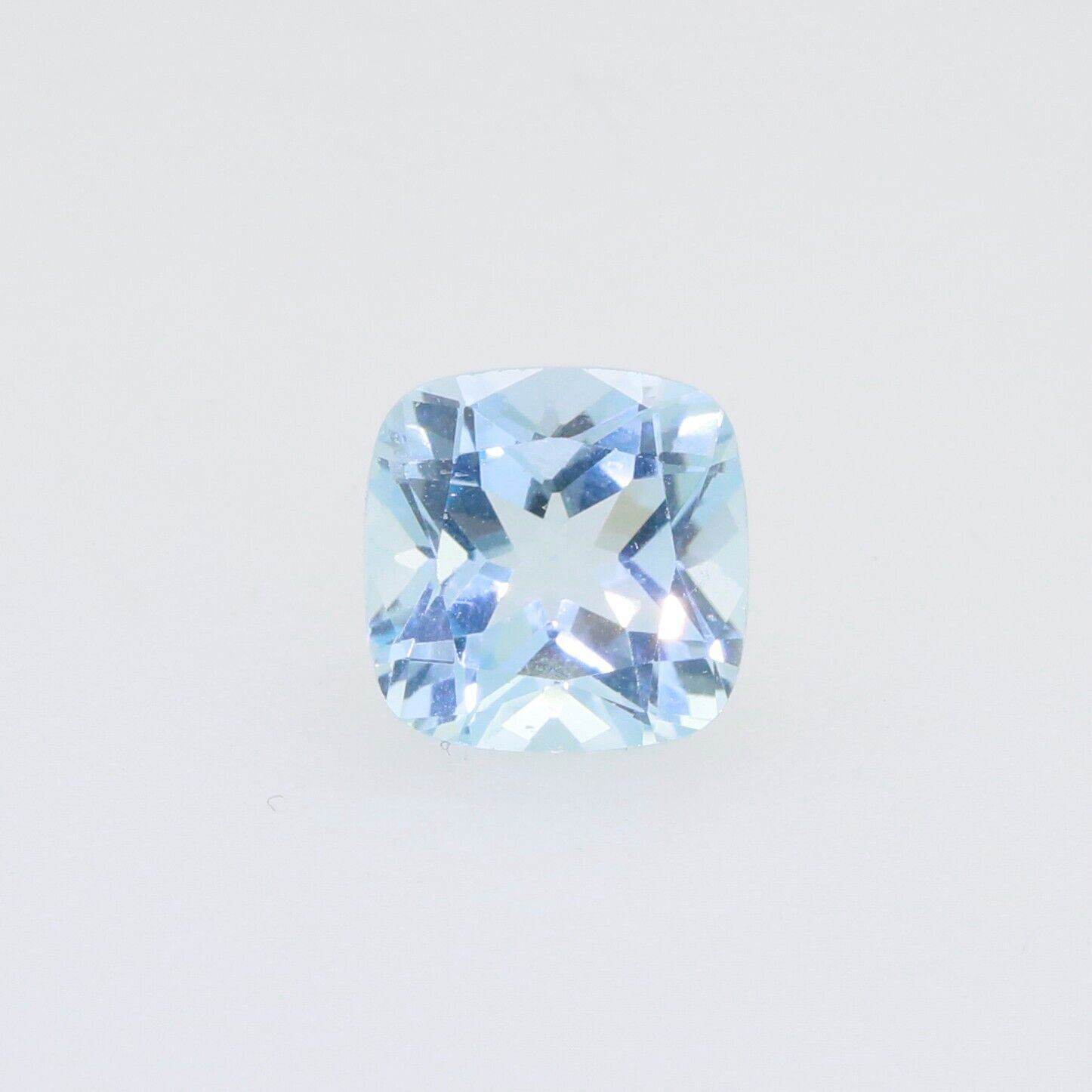 2.5 Carat Sky Blue Topaz Cushion CU 8x8mm Loose Gemstone - Syzjewelry