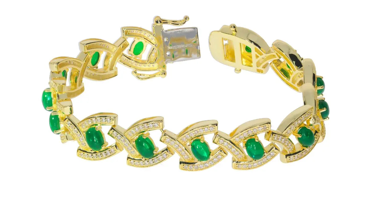 Sterling Silver Semi Mount Bracelet Setting Oval OV 6X4mm DHJ