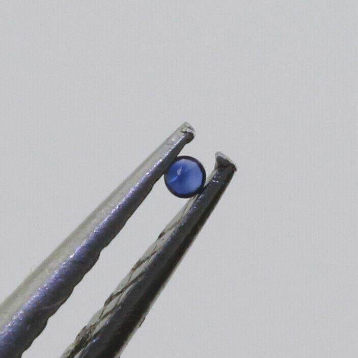 Natural Blue Sapphire Round Faceted Loose RD 0.7 0.8 0.9 1 1.1 1.2 1.3 1.5 2 2.5 - Syzjewelry