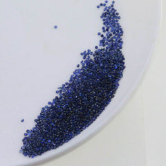Natural Blue Sapphire Round Faceted Loose RD 0.7 0.8 0.9 1 1.1 1.2 1.3 1.5 2 2.5 - Syzjewelry