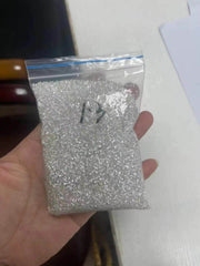 1 Carat Loose Moissanite White D Color RD 2.1mm Melee Accent Solid - Syzjewelry