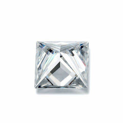 1/3 Carat Loose Moissanite White D Color SQ 3.5mm VVS Certificate Princess 3.5x3 - Syzjewelry