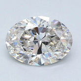 1 1/2 Carat Loose Moissanite White D Color Oval OV 8x6mm VVS Certificate - Syzjewelry