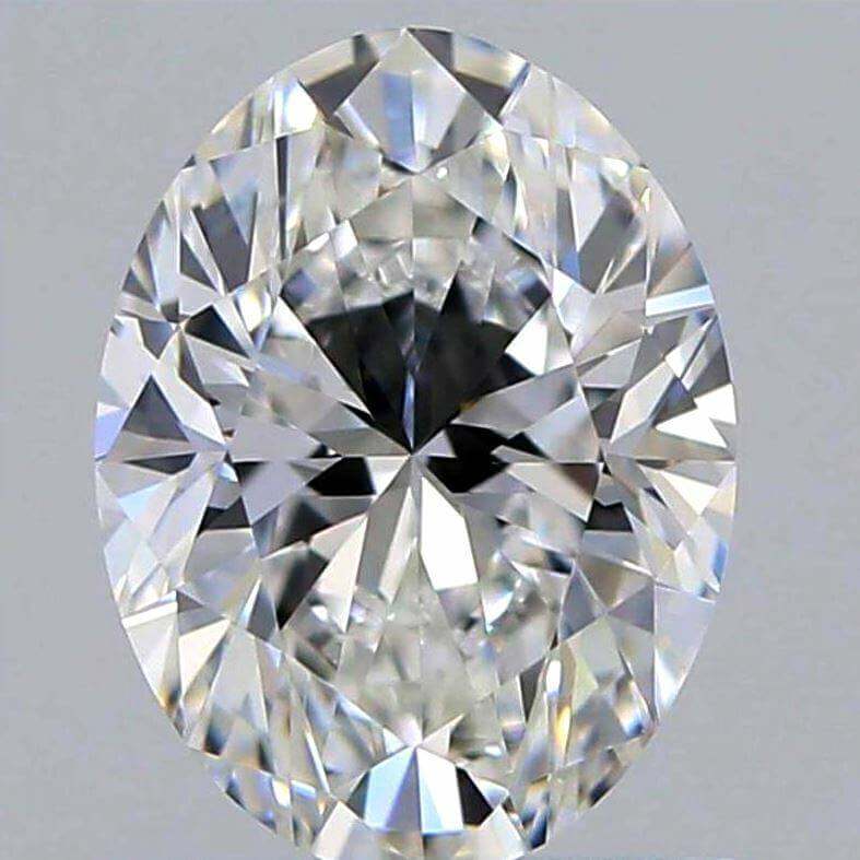 5 Carat Loose Moissanite White D Color Oval OV 11x9mm VVS Certificate - Syzjewelry
