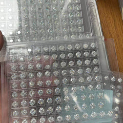 4.5 Carat Asscher Loose Moissanite White D Color 9.5mm VVS Certificate 9.5x9.5mm - Syzjewelry