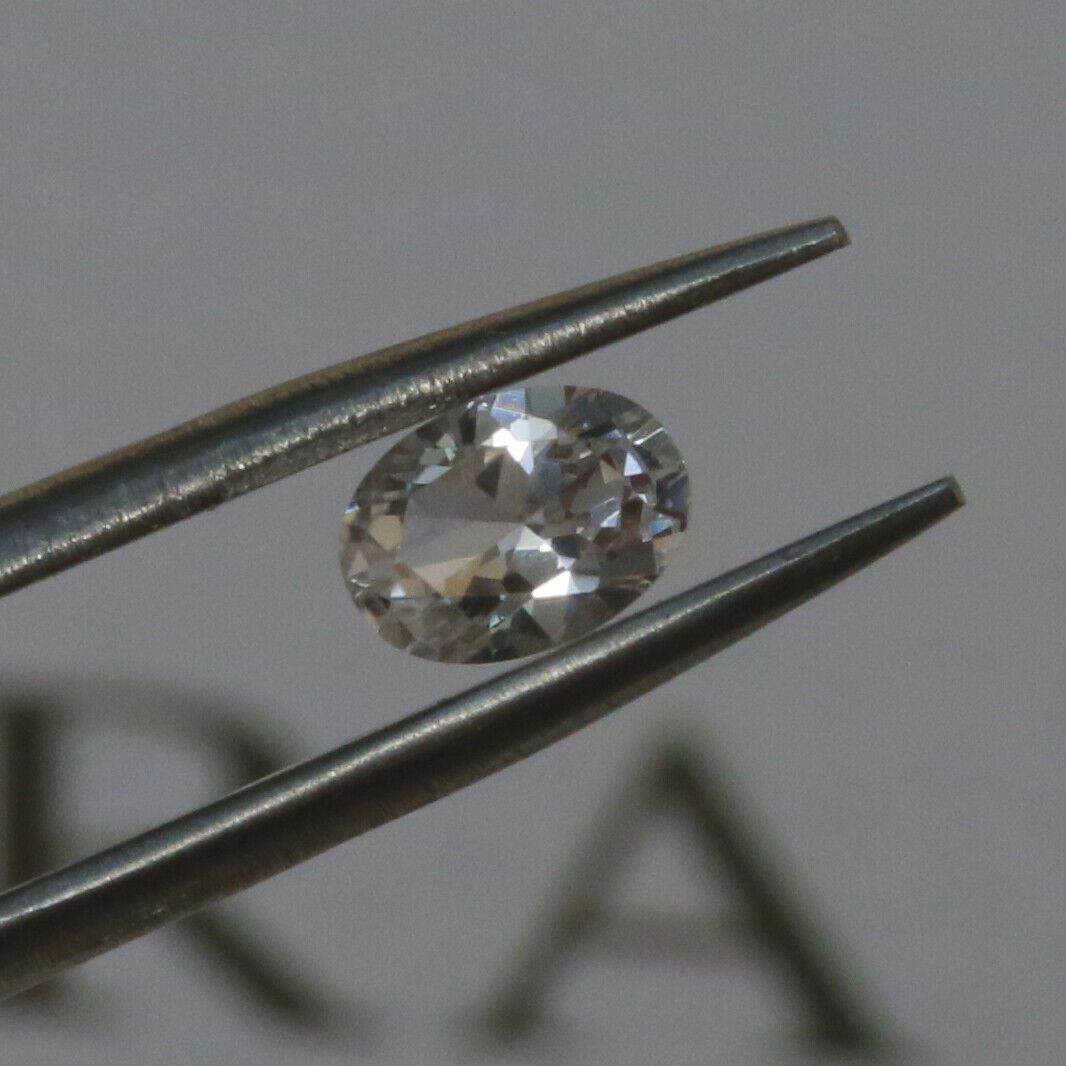 Oval OV 7x5mm Loose Moissanite Stone 1 Carat White D Color VVS1 GRA Certificate - Syzjewelry