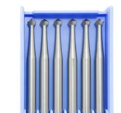 Pack of 6 Cup Burs Harz Bur Ball Bur Twist Drill Grove Bur Jewelry Setting Burs - Syzjewelry
