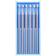 Pack of 6 Cup Burs Harz Bur Ball Bur Twist Drill Grove Bur Jewelry Setting Burs - Syzjewelry