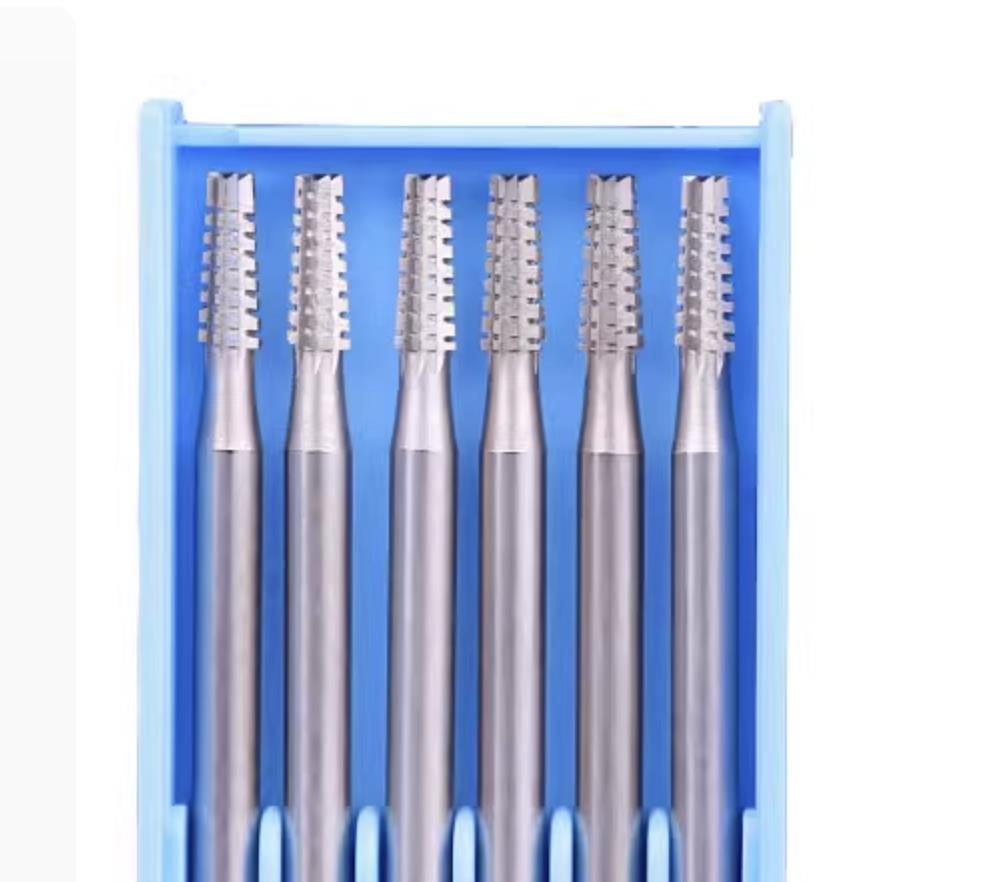 Pack of 6 Cup Burs Harz Bur Ball Bur Twist Drill Grove Bur Jewelry Setting Burs - Syzjewelry