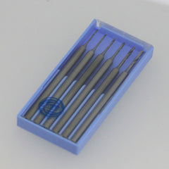 Pack of 6 Cup Burs Harz Bur Ball Bur Twist Drill Grove Bur Jewelry Setting Burs - Syzjewelry