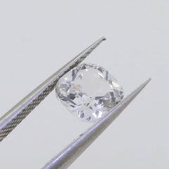Cu 8mm Cushion Loose Moissanite Stone White D Color 2.5 Carat VVS1 Certificate - Syzjewelry