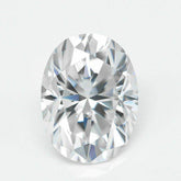 10 Carat Oval OV 14x10mm Loose Moissanite Stone White D Color VVS Certificate - Syzjewelry