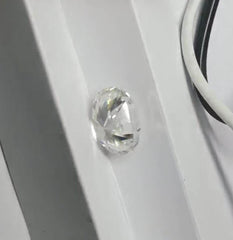 10 Carat Oval OV 14x10mm Loose Moissanite Stone White D Color VVS Certificate - Syzjewelry