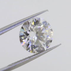 white D Color loose moissanite stone 2 Carat VVS 8mm with certificate 8x8mm - Syzjewelry