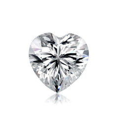 2.5 Carat Loose Moissanite White D Color HT 8.5mm VVS Certificate Heart 8.5x8.5m - Syzjewelry