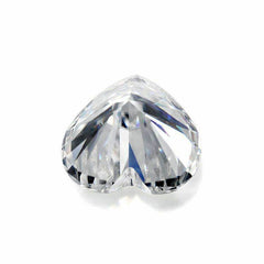 2.5 Carat Loose Moissanite White D Color HT 8.5mm VVS Certificate Heart 8.5x8.5m - Syzjewelry