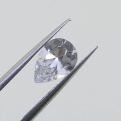 2 Carat Pear PE 10x7mm Loose Moissanite Stone White D Color VVS1 Certificate Moi - Syzjewelry
