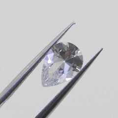 2 Carat Pear PE 10x7mm Loose Moissanite Stone White D Color VVS1 Certificate Moi - Syzjewelry