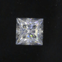 Princess 8mm Loose Moissanite Stone White D Color 3 Carat VVS1 Certifcate 8x8mm - Syzjewelry
