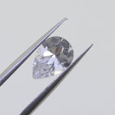 2 Carat Pear PE 10x7mm Loose Moissanite Stone White D Color VVS1 Certificate - Syzjewelry