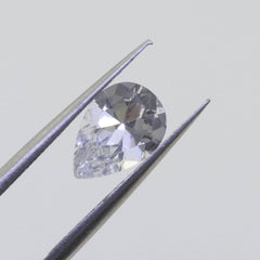 2 Carat Pear PE 10x7mm Loose Moissanite Stone White D Color VVS1 Certificate - Syzjewelry