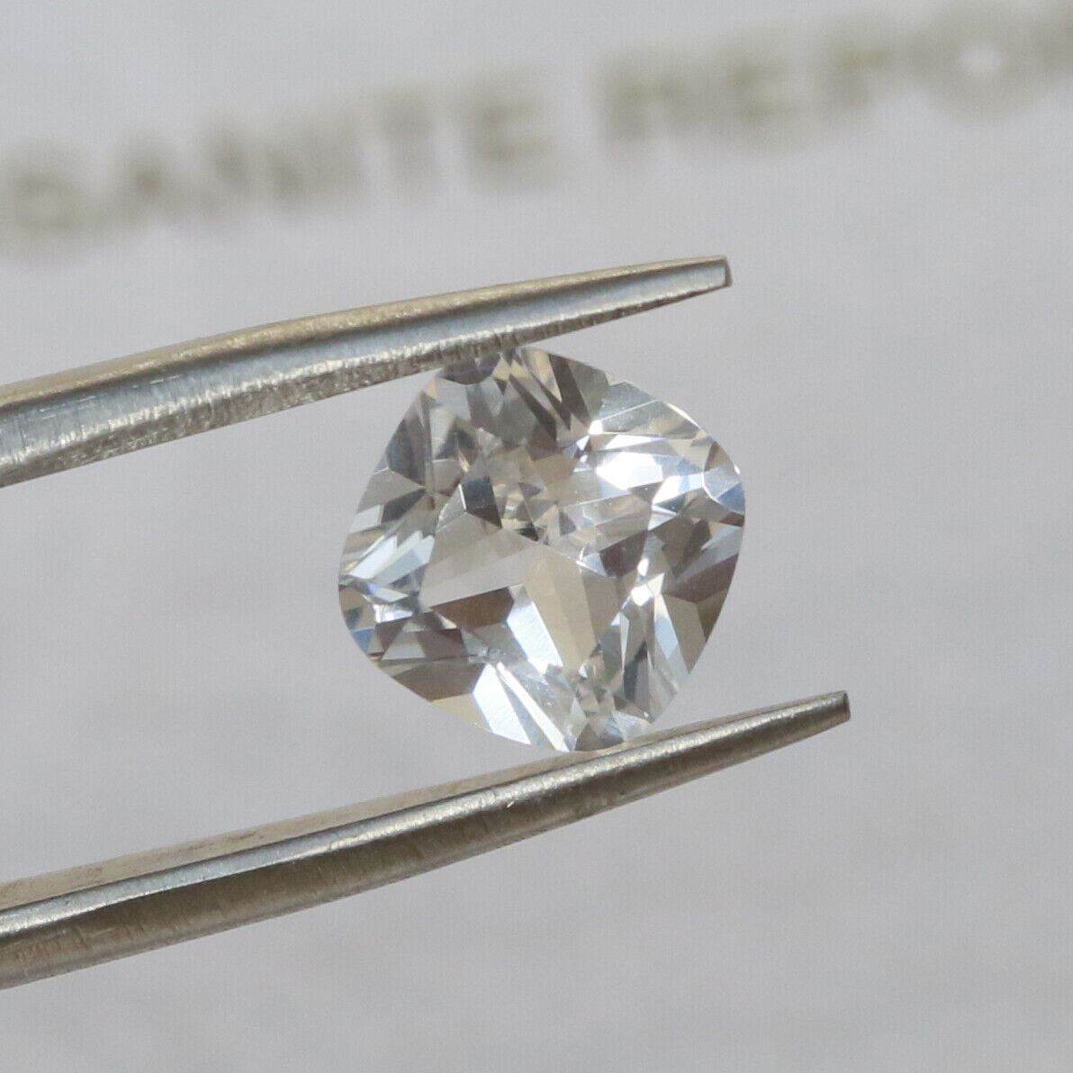 Cushion 6mm Loose Moissanite Stone White D Color 1 Carat VVS1 Certificate CU 6x6 - Syzjewelry