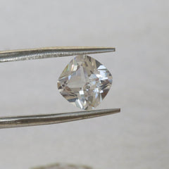 Cushion 6mm Loose Moissanite Stone White D Color 1 Carat VVS1 Certificate CU 6x6 - Syzjewelry