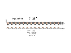 Sterling Silver Semi Mount Bracelet Setting Oval OV 7X5mm DHJ