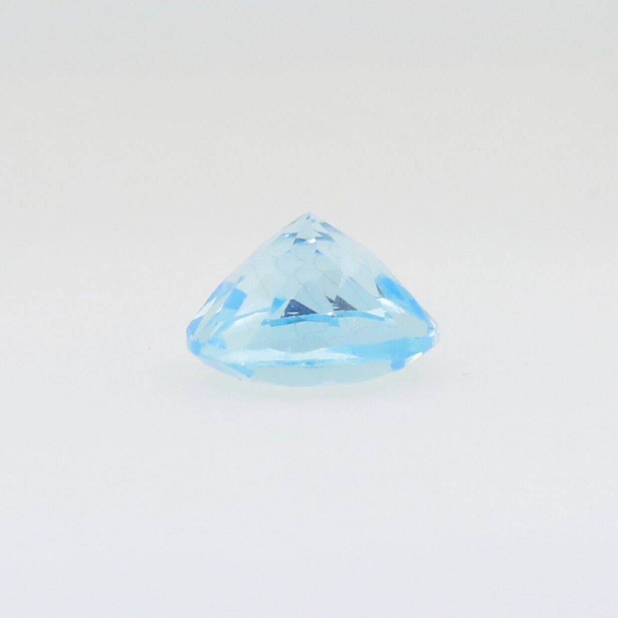3.5 Carat Sky Blue Topaz Round RD 9x9mm Loose Gemstone - Syzjewelry
